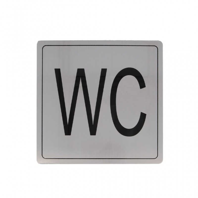 WC SIGN 140x140